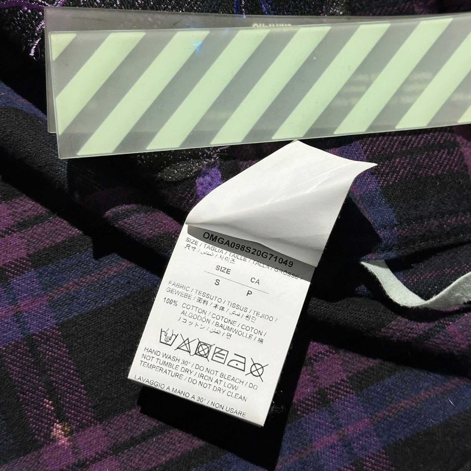 Murder bravado Crystal plaid flannel