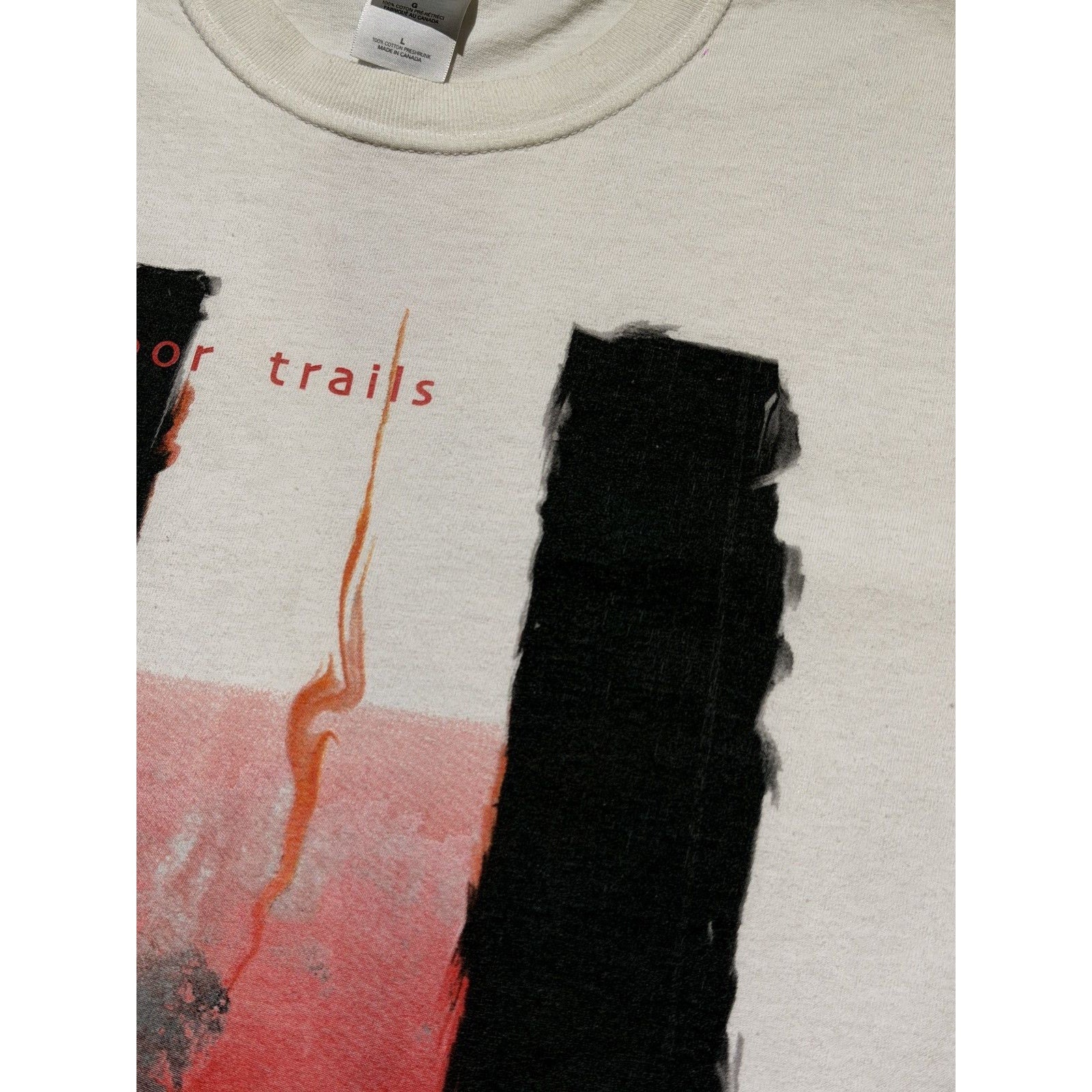 Rush 2002 Vapor trails tour tee