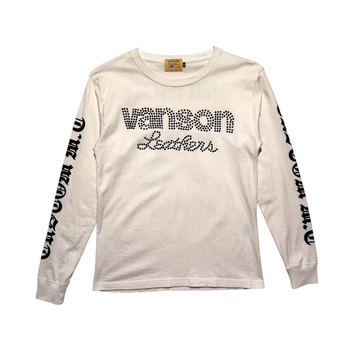Studded logo longsleeve