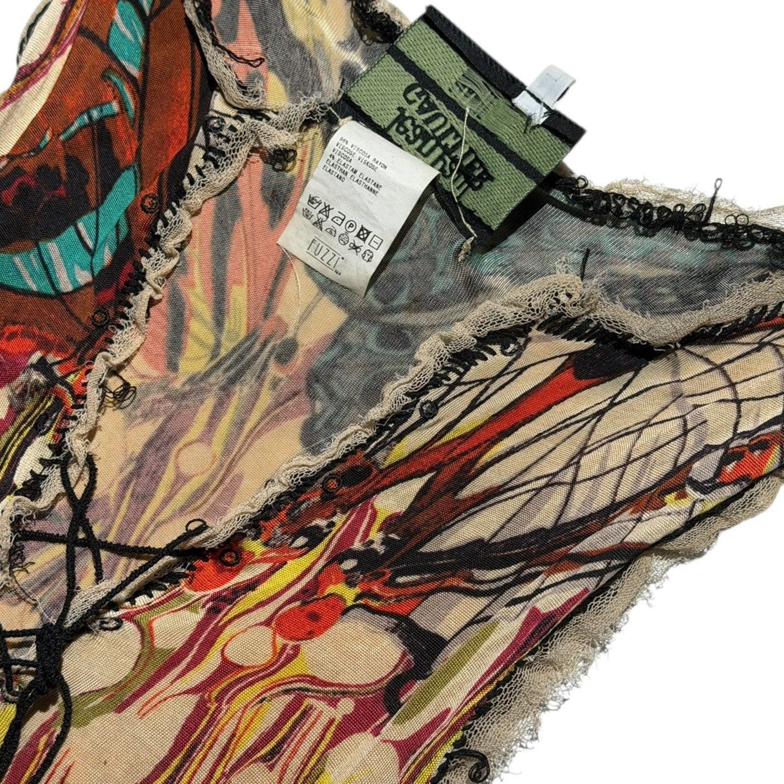 2003 Butterfly lace dress