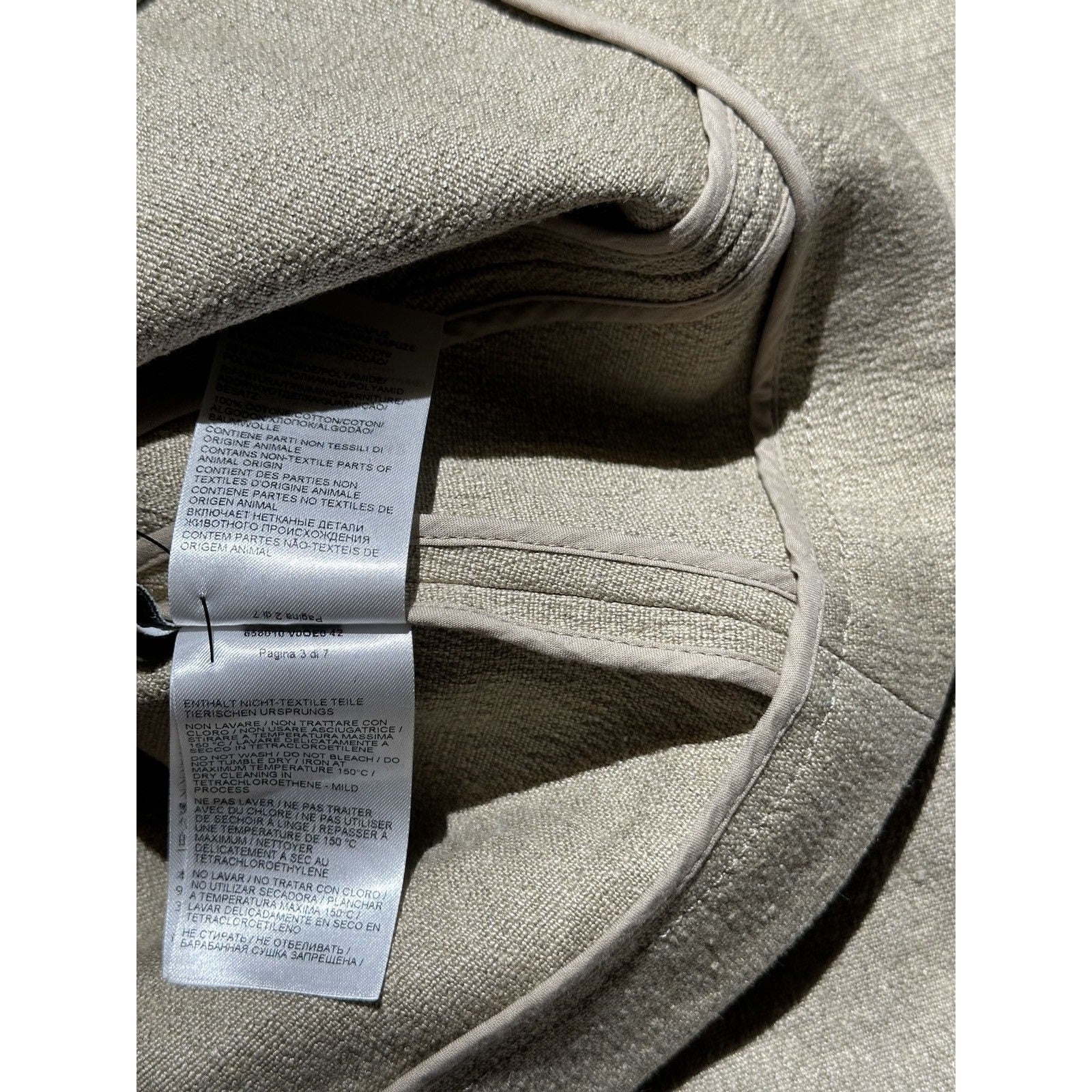 Mesh woven hooded linen jacket