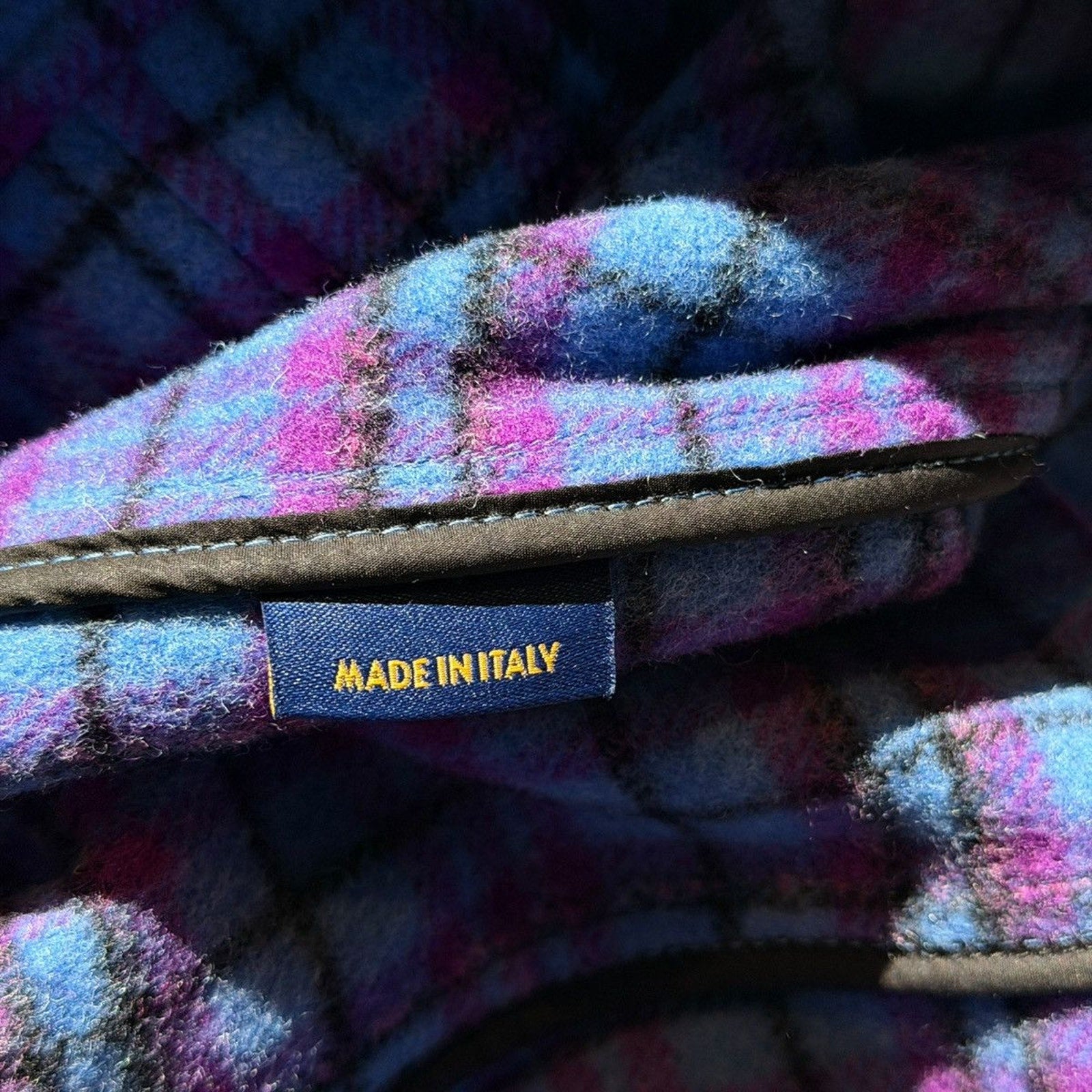 Virgil era Plaid trucker flannel