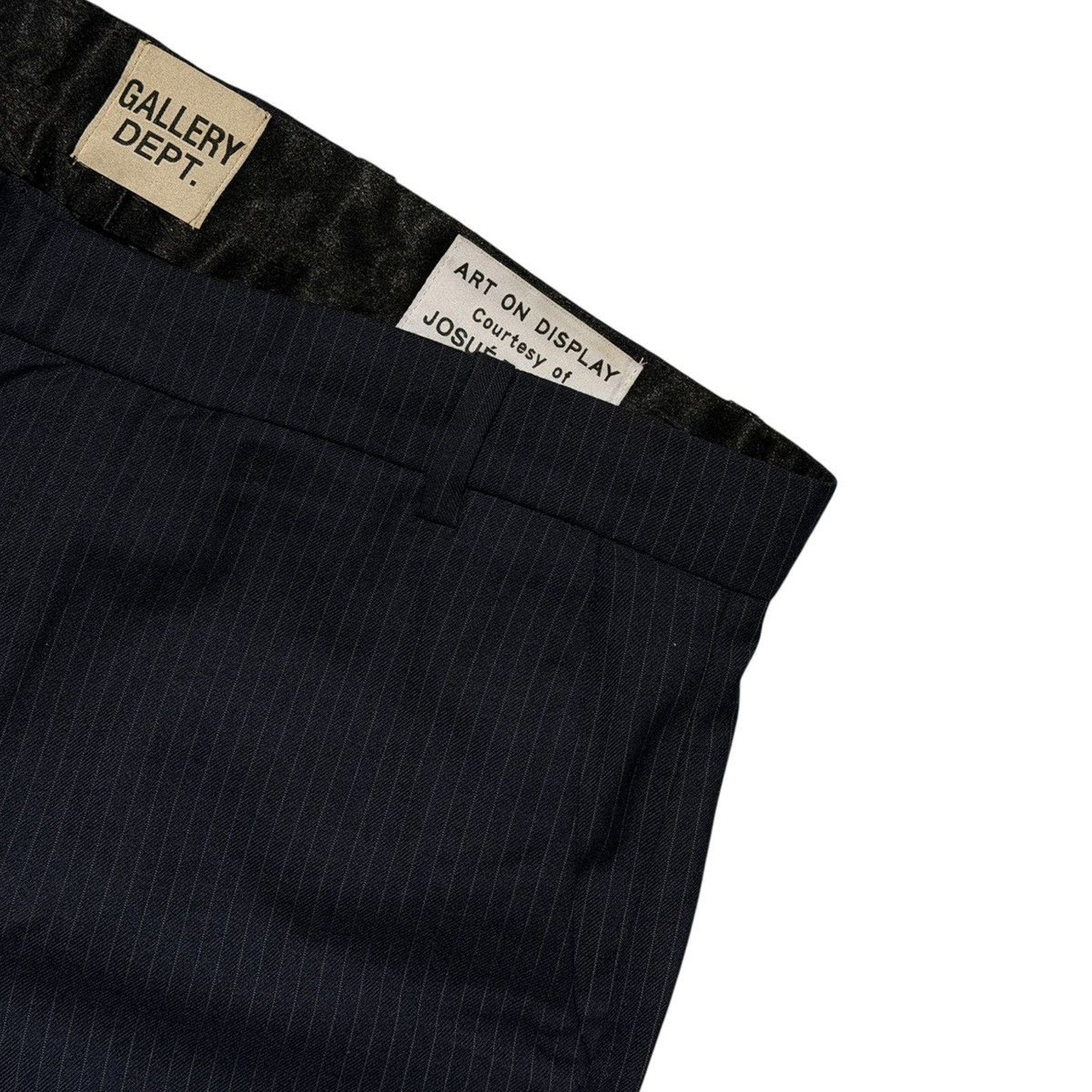 Pinstripe flare pant