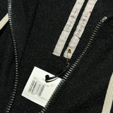 SS23 cashmere zip up hoodie