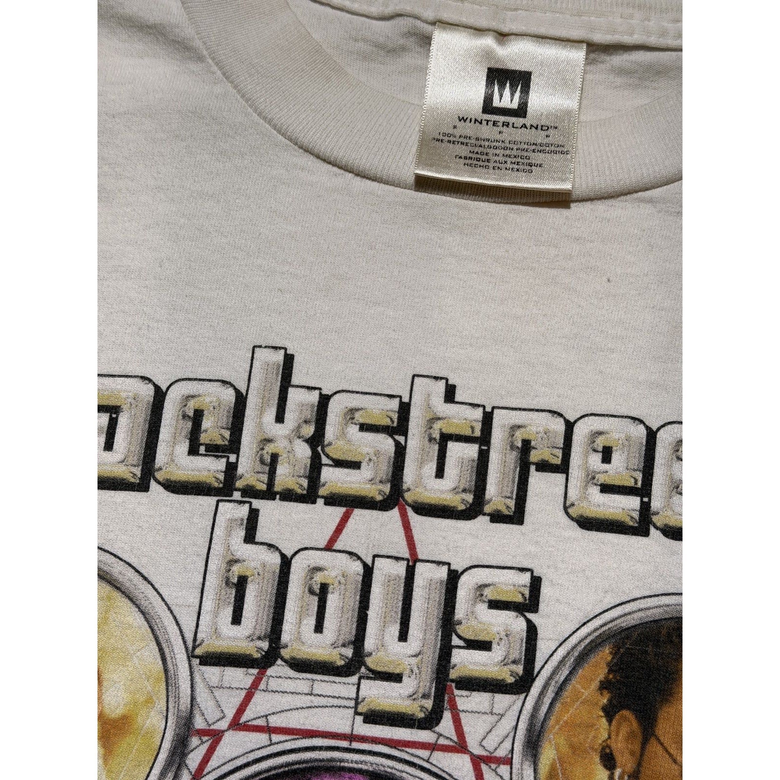 1999 Backstreet boys Millennium tour tee