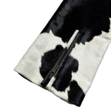 Calfskin Fur Cow print pant