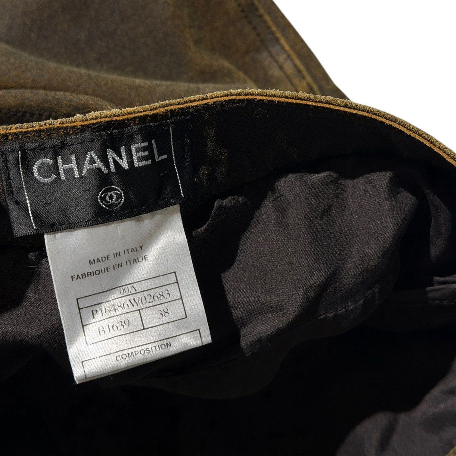 FW2000 split Leather denim