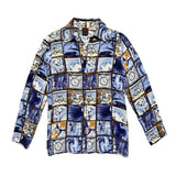 mosaic button down