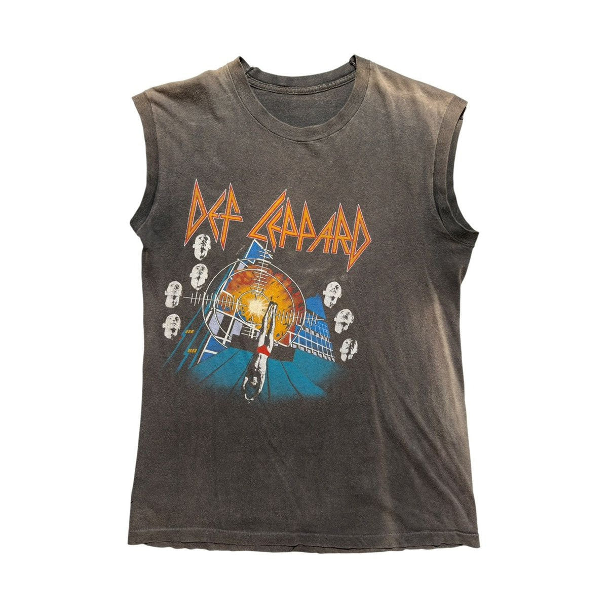 1980s def leppard rock brigade vintage tee