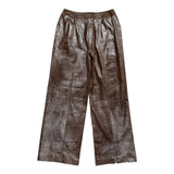 1999 Wide leg glitter leather pant