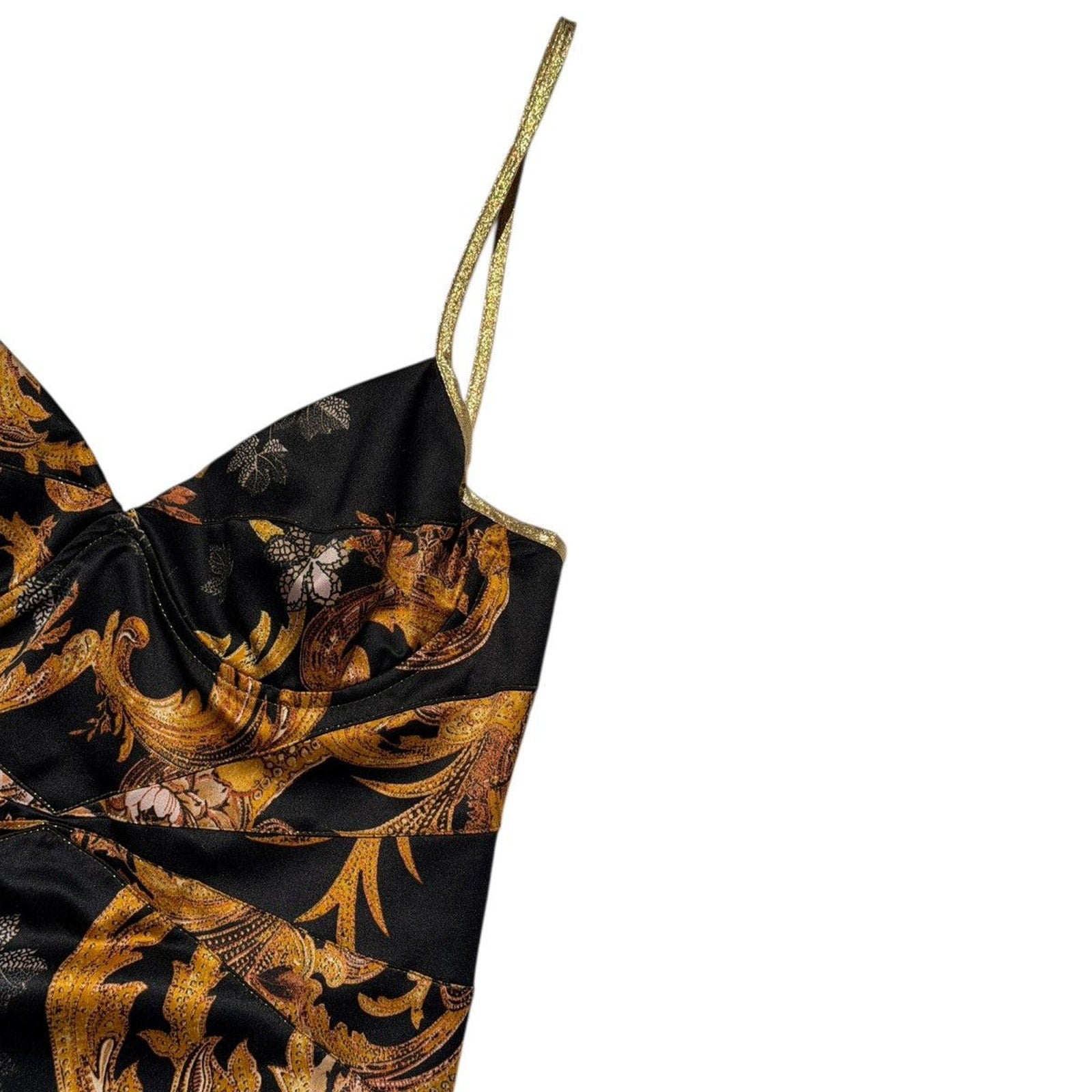 1990s/2000s Baroque maxi dress