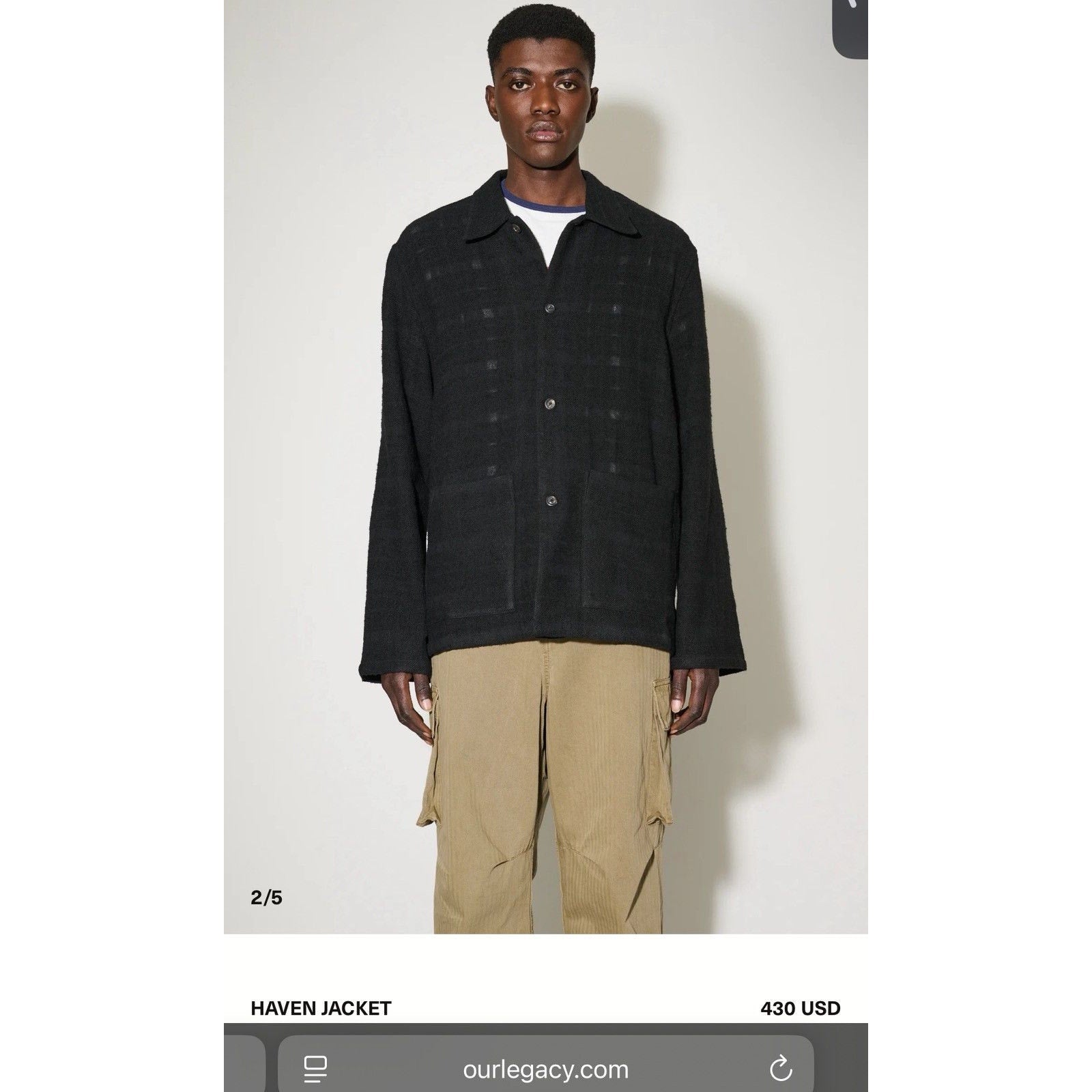 Haven wool jacket