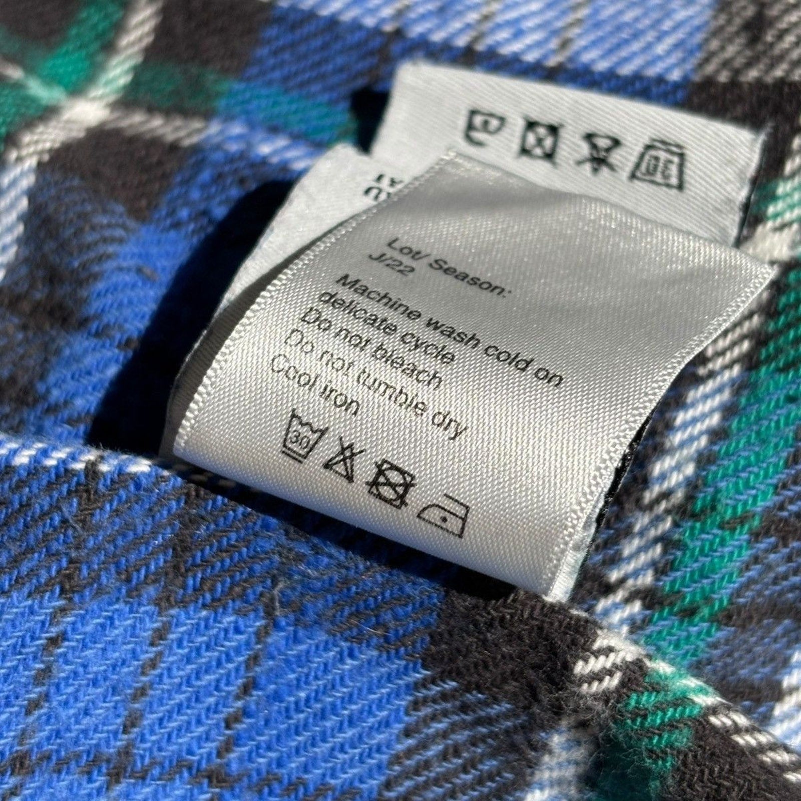 Flannel Maxi stretchy skirt