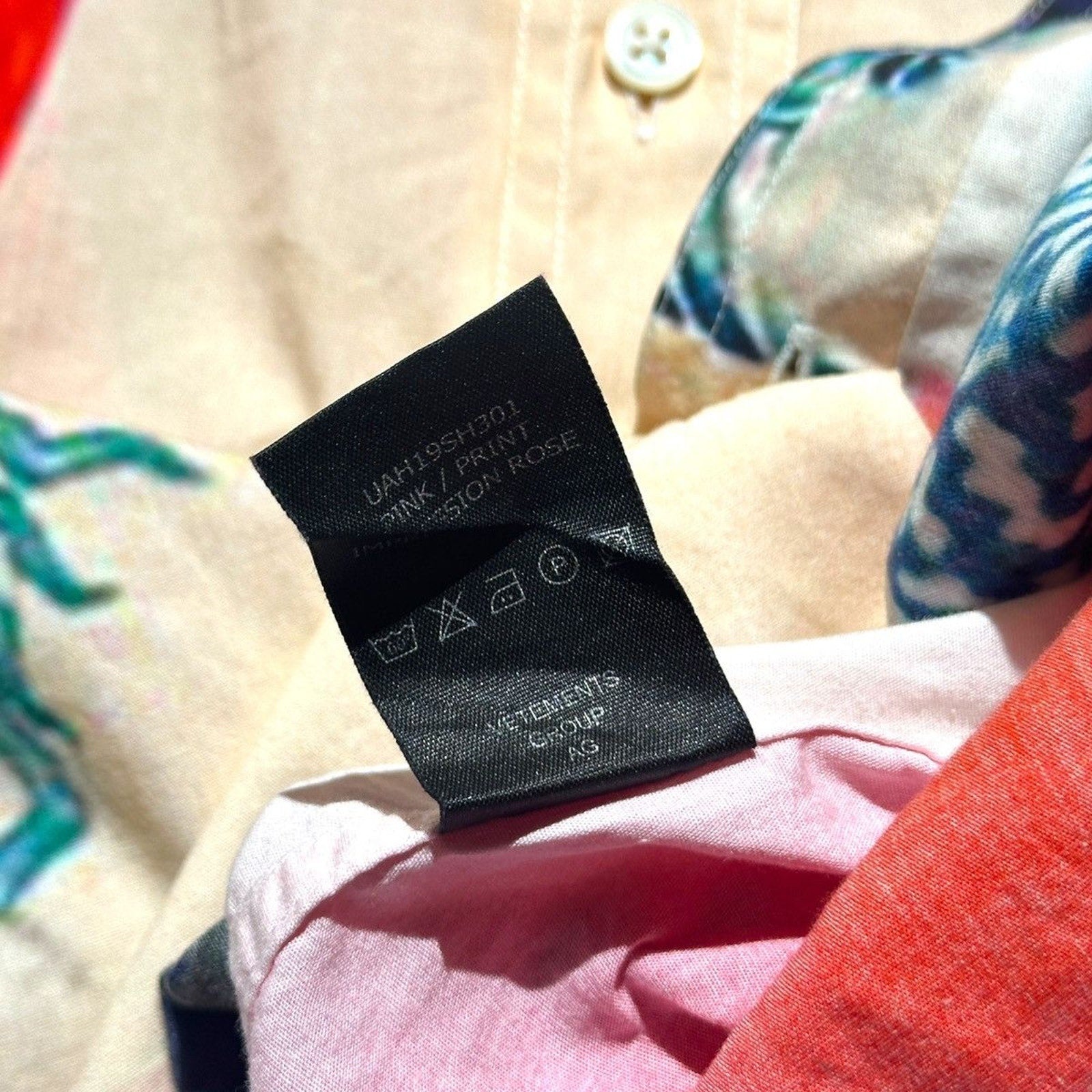 Marilyn Manson Unsafe button down