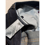 Waxed coated baggy pant