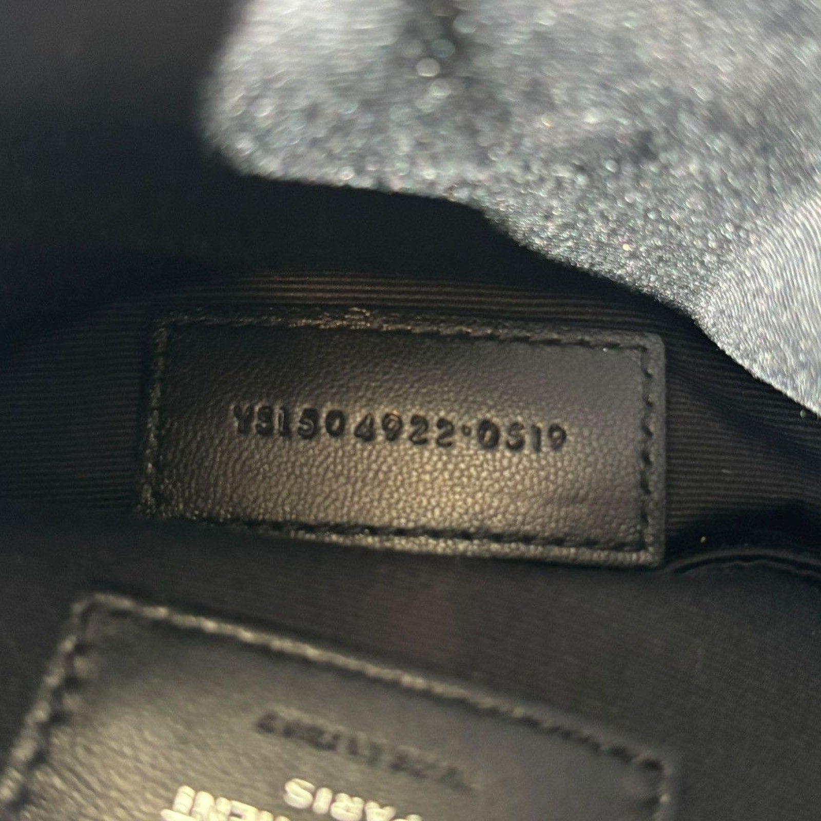 Matelasse Logo card holder