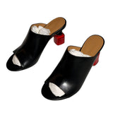 Lipstick heels