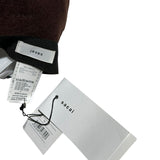 Wool hybrid beret cap