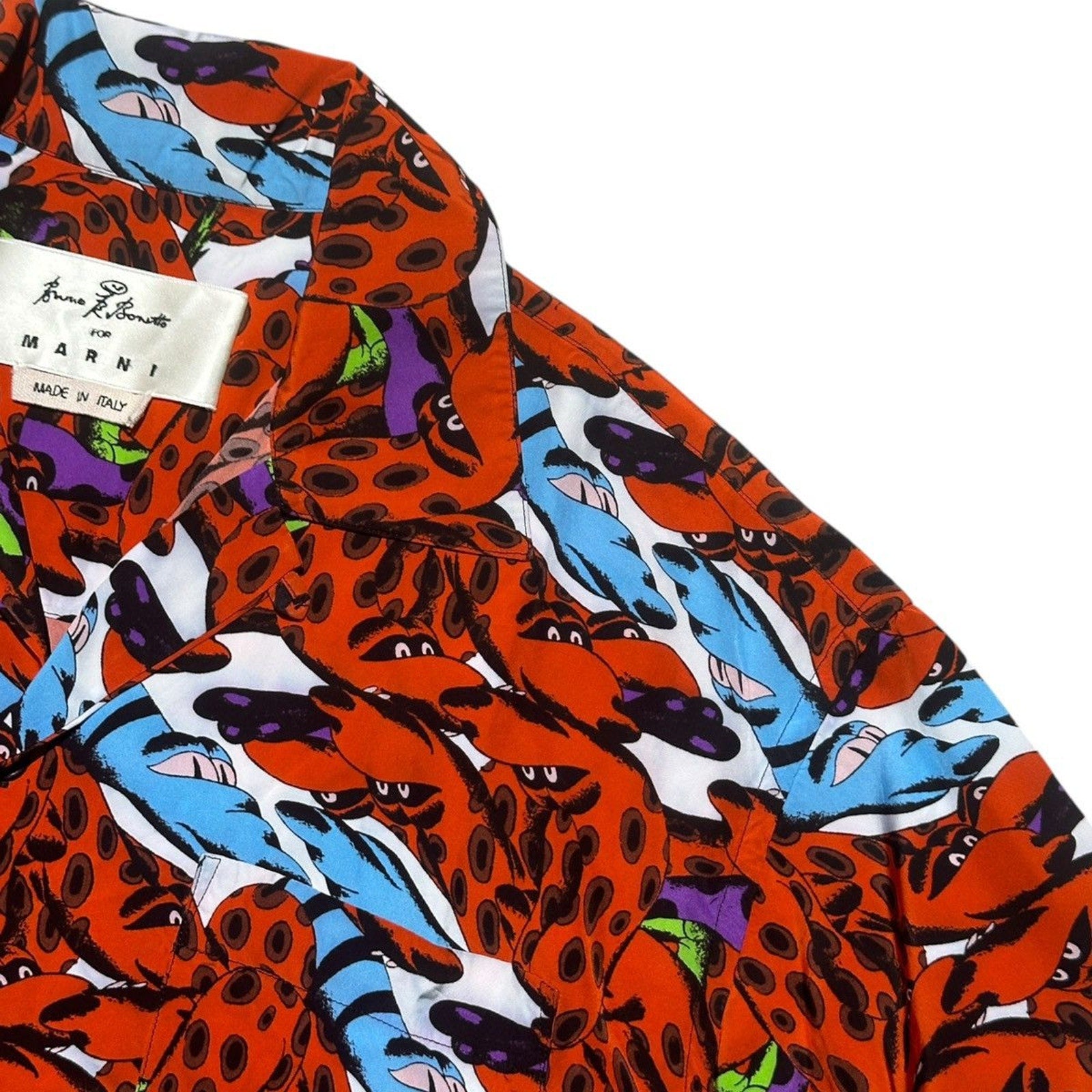 Union Bruno B Bonetto graphic print shirt