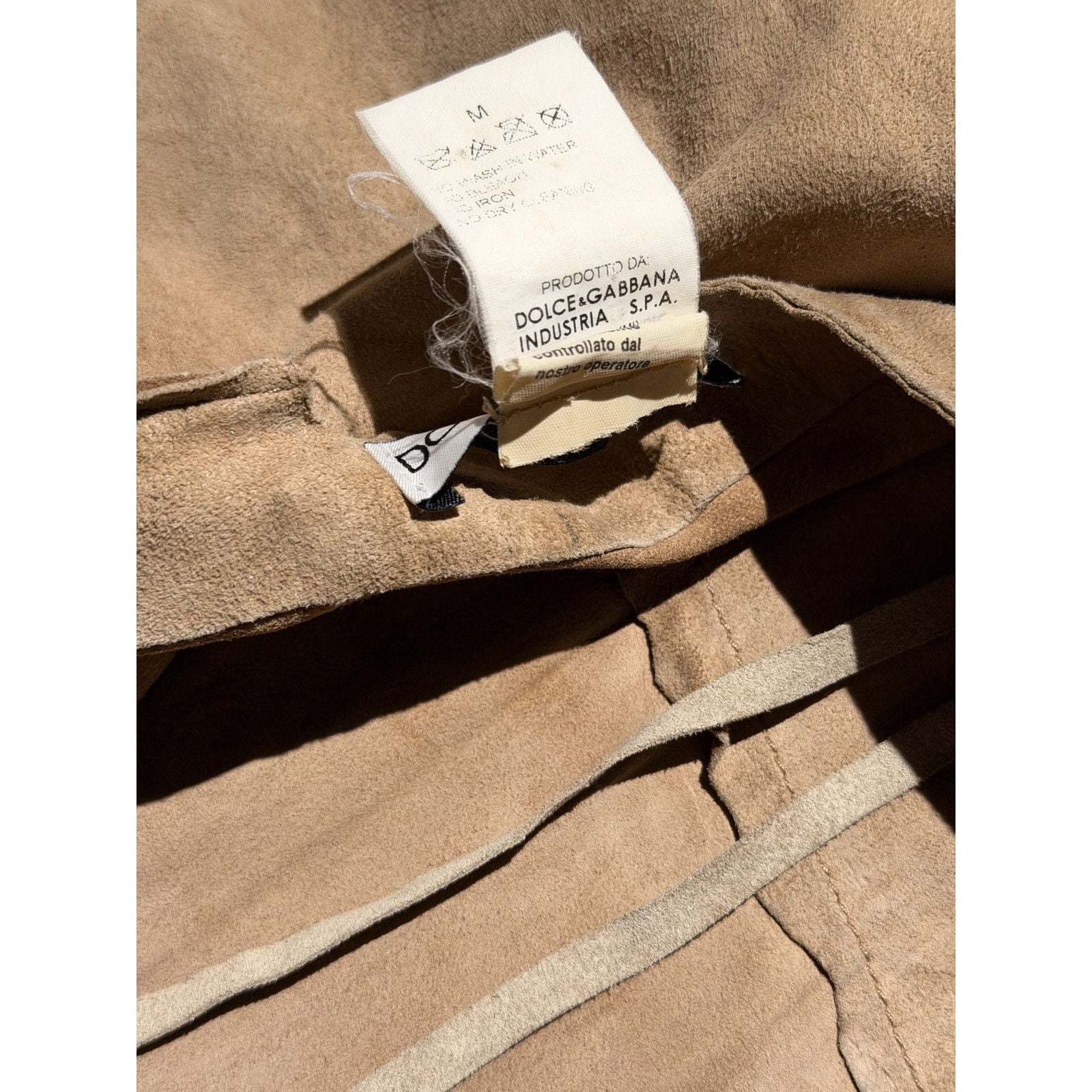 Archive leather maxi skirt