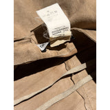 Archive leather maxi skirt