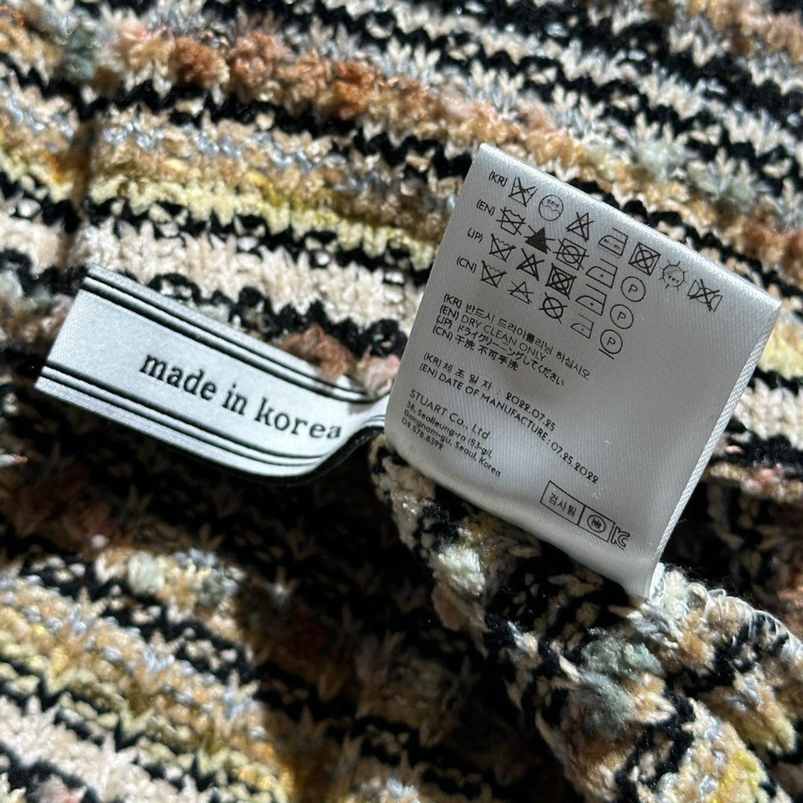 Crochet boucle polo