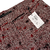 Tweed woven wode leg trouser