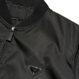 Renylon essential metal logo bomber