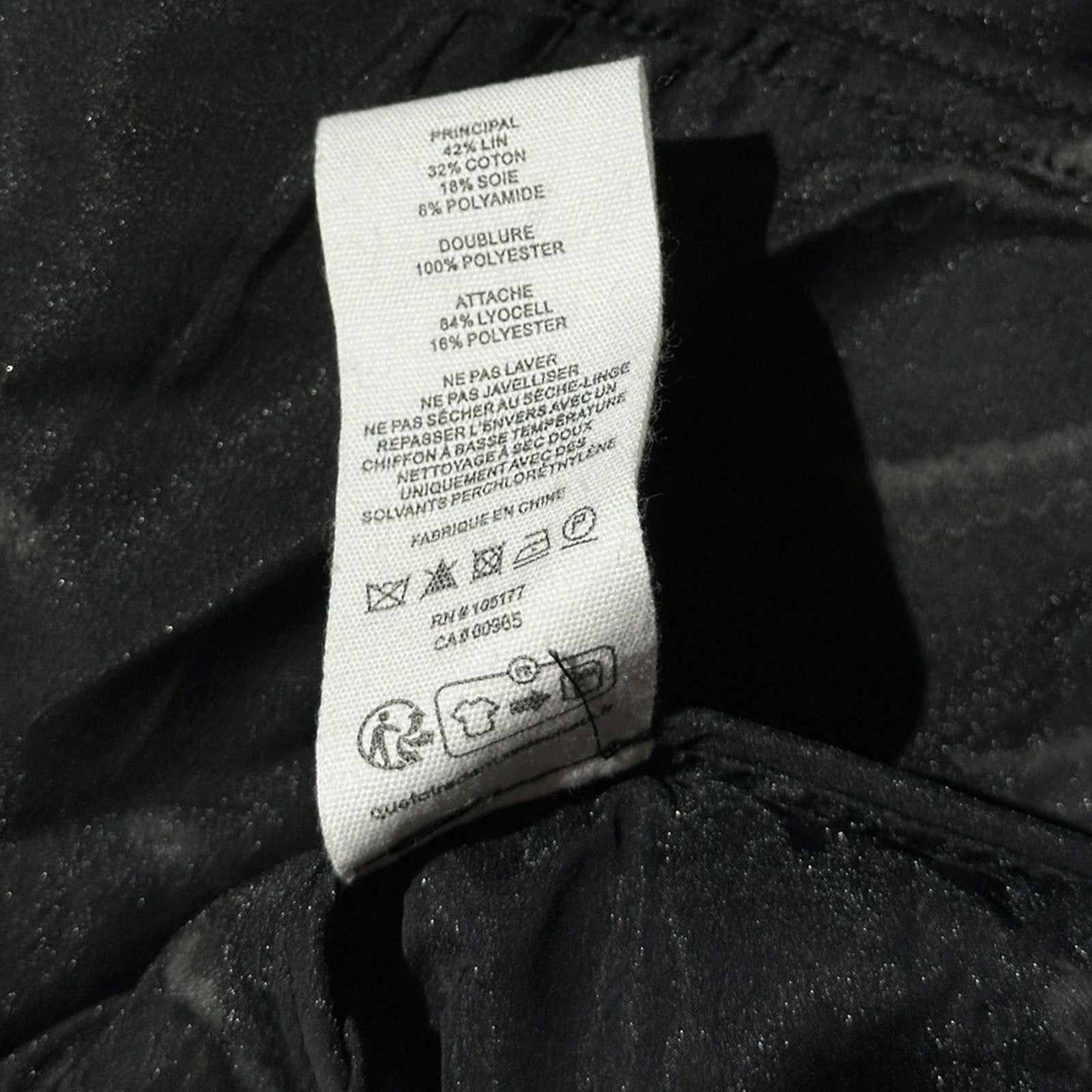 Josephine graphite coat