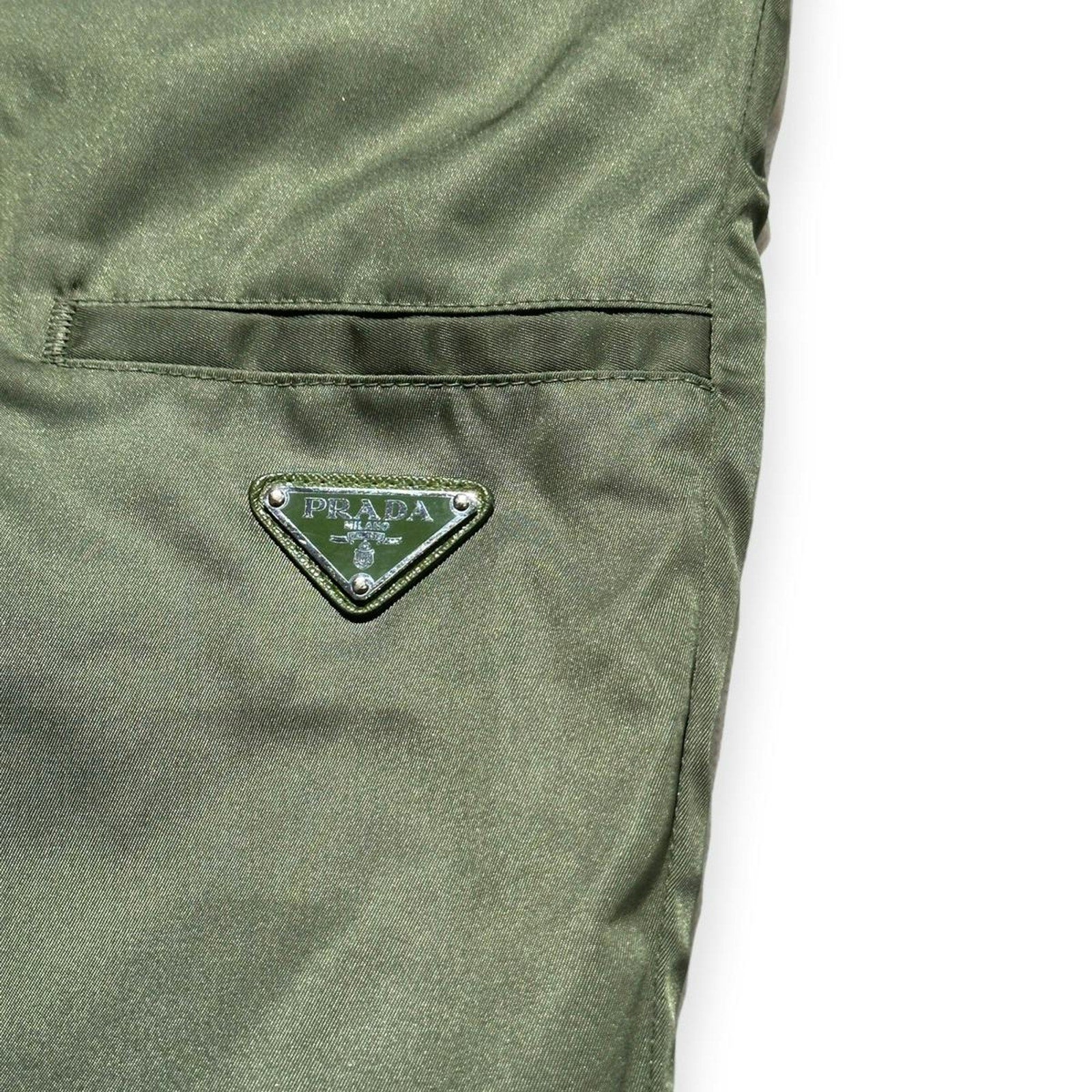 ReNylon logo pocketed pant