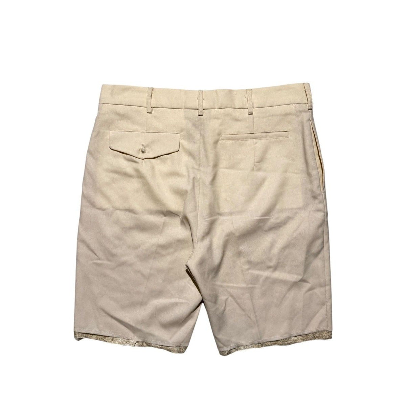 Silk layered shorts