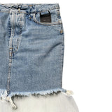 Hybrid Split denim tulle tutu skirt