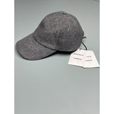 Leather printed hat