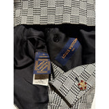 LV micro damier houndstooth officer jacket