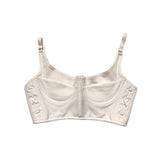 Lace tie bustier bralette