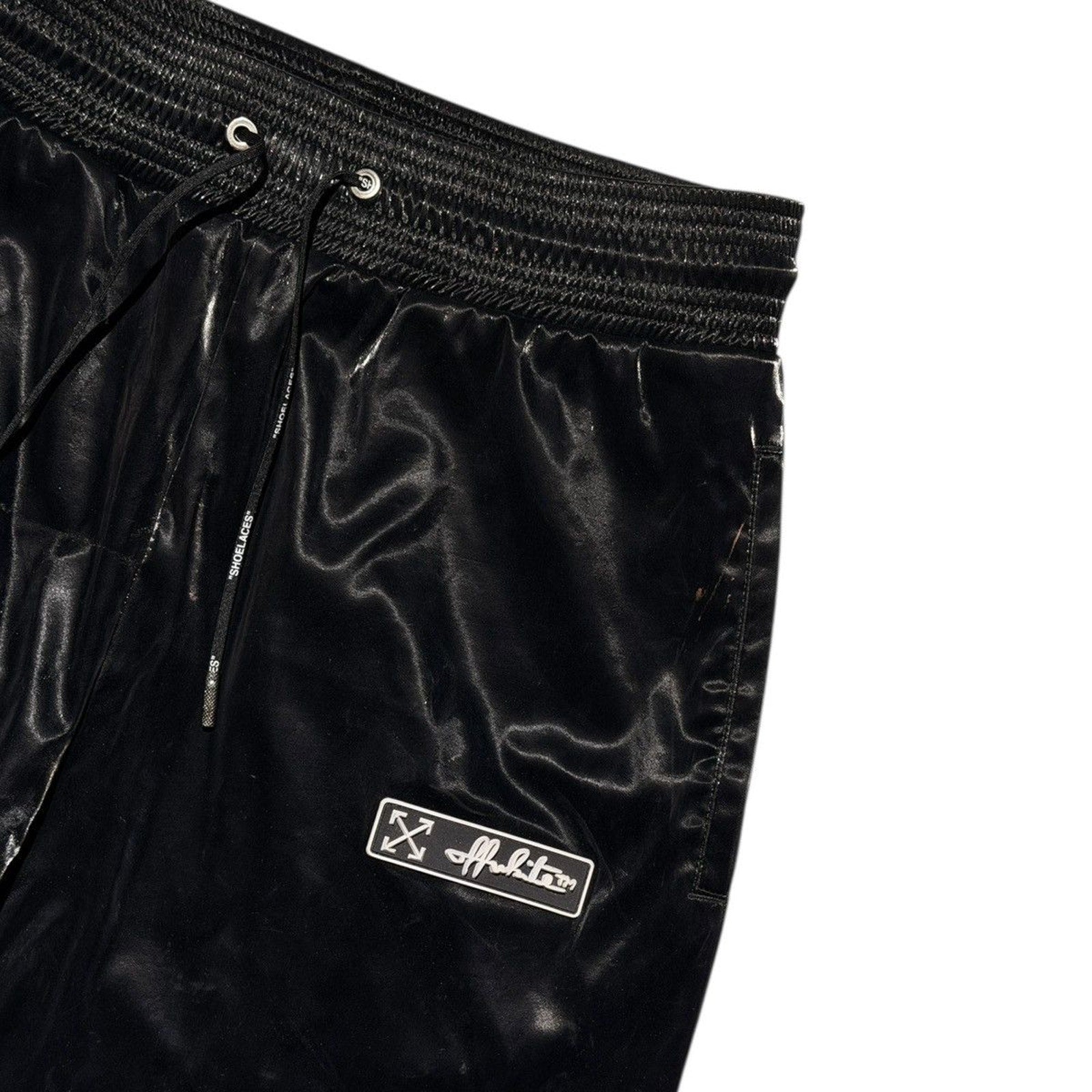 Glossy track pant