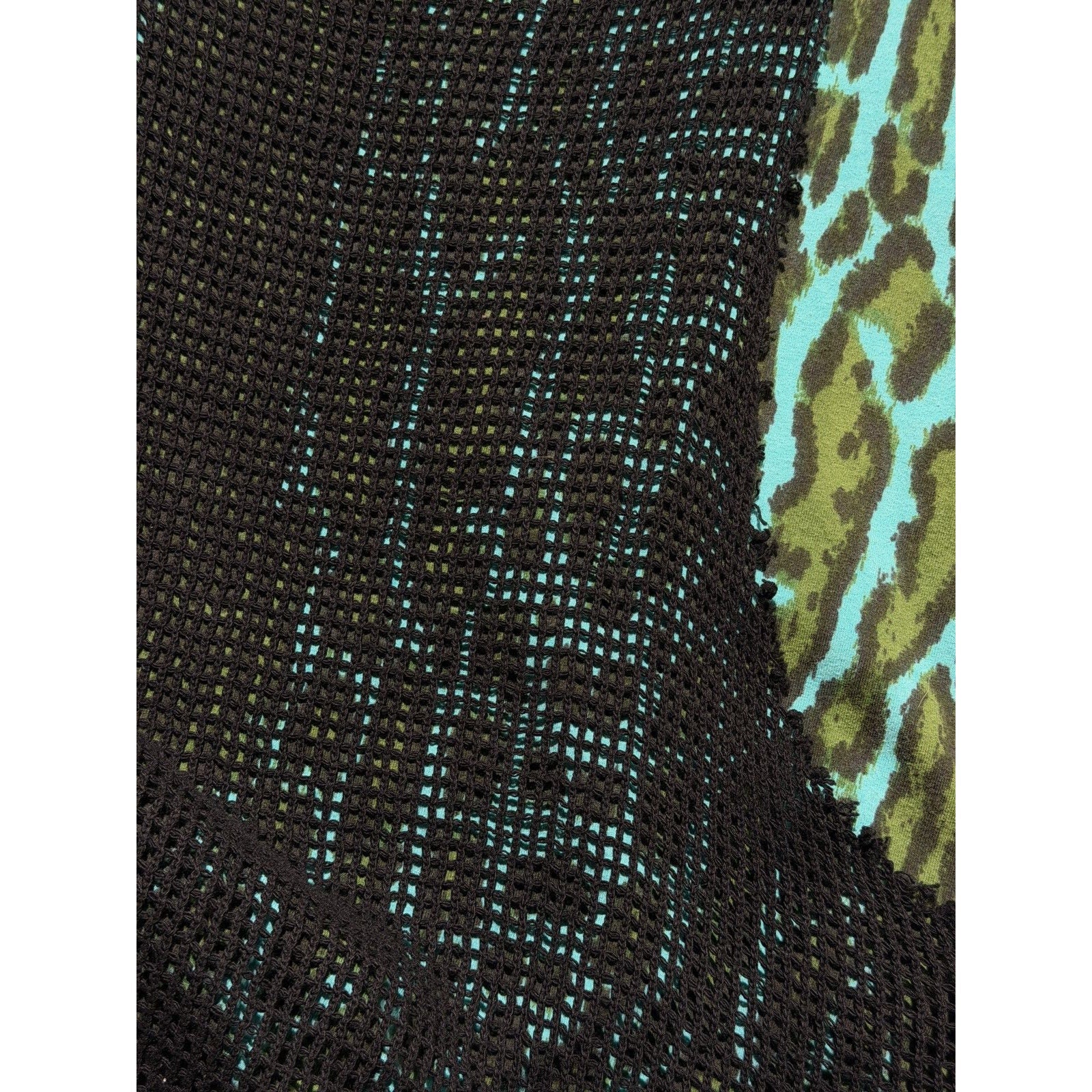 SS99 “Kinetic Youth” Leopard Print Knit tank