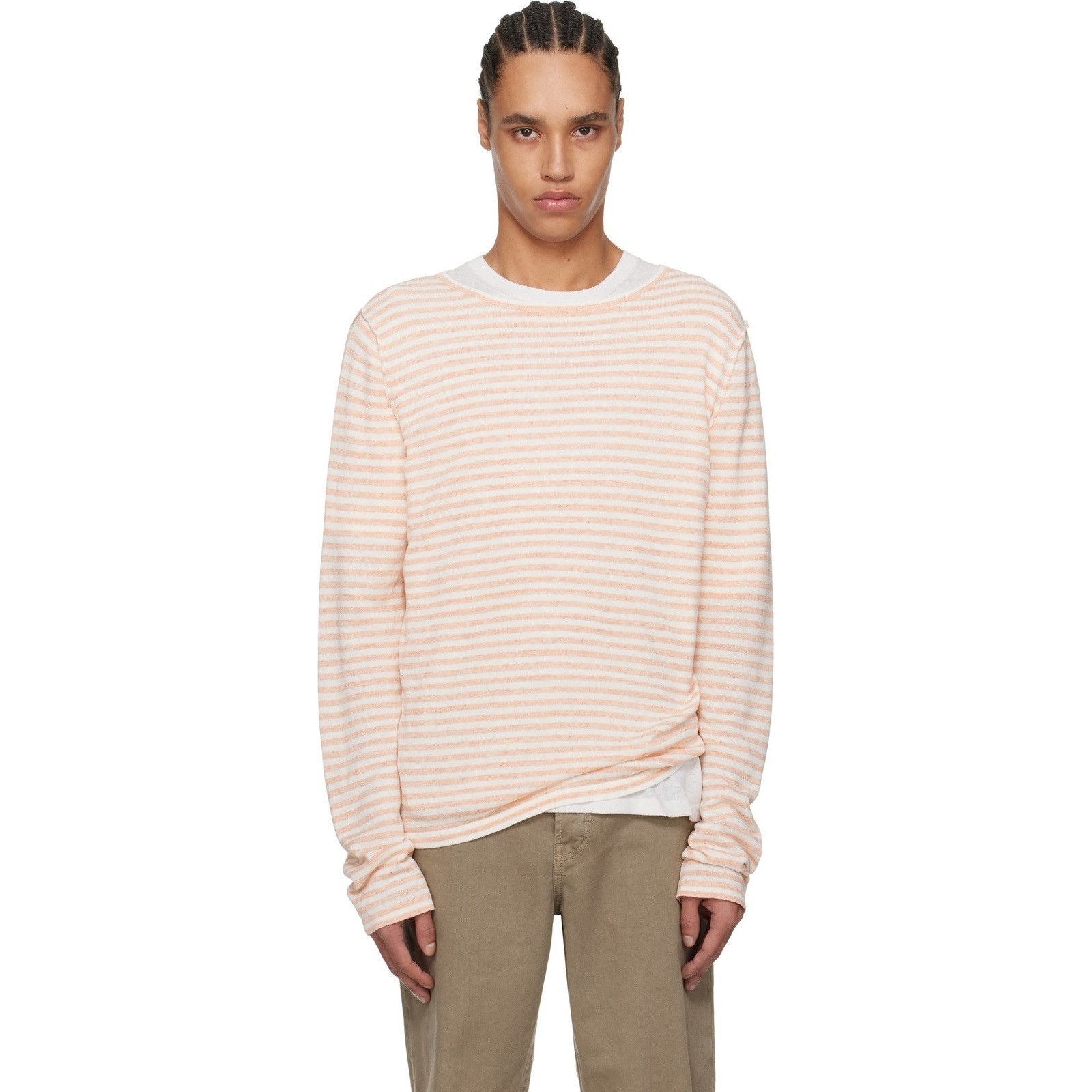 Lillard striped linen sweater