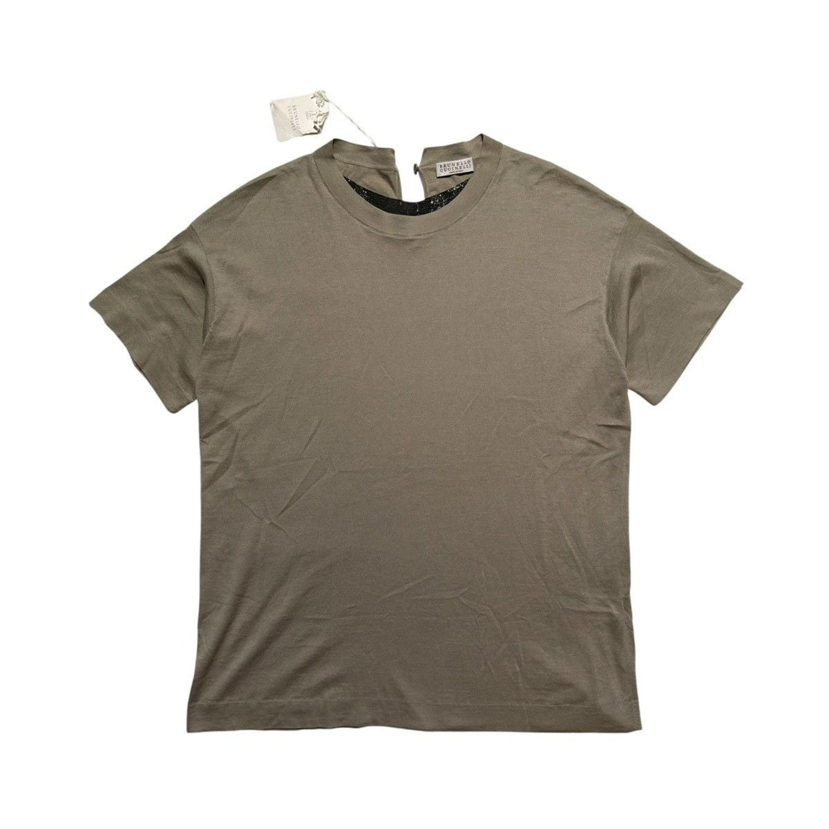 Monilli collar button neck top