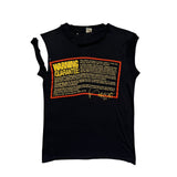 1984 Frank Zappa warning tour tee