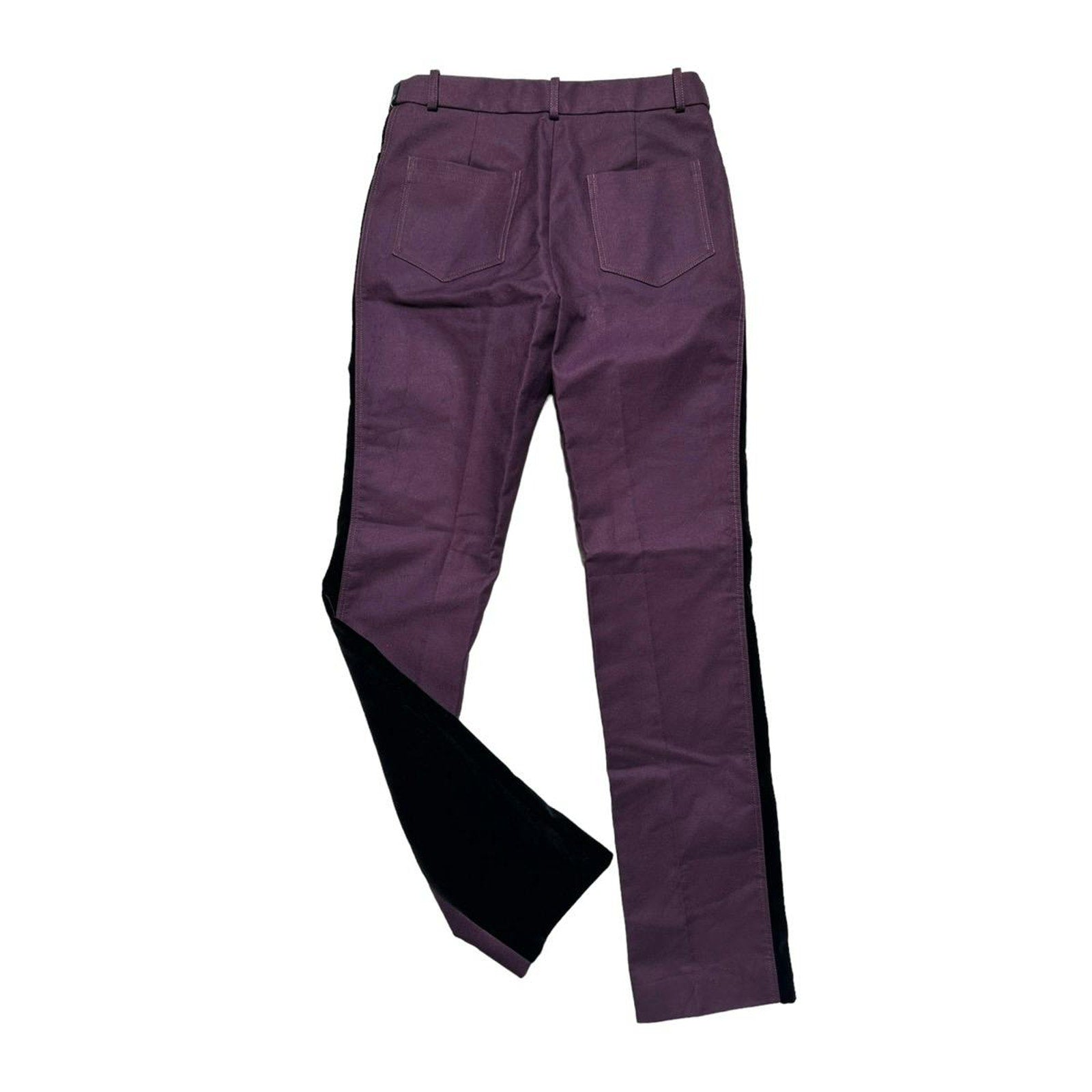 Two Tone Velvet Hybrid Trouser