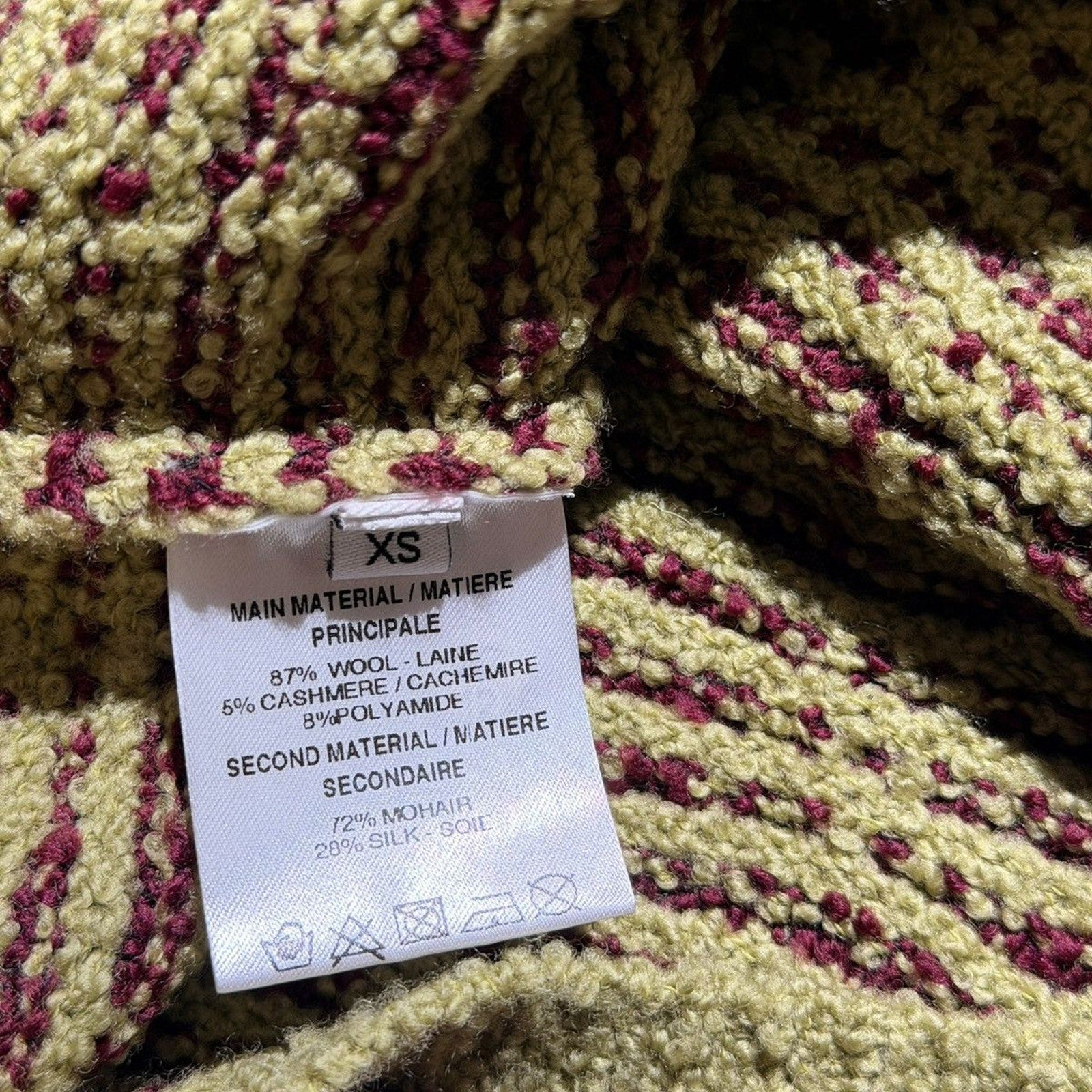 Cashmere Wool Swey Polo Sweater