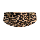 Ponyhair fur waist belt