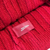 Logo ribbed beanie