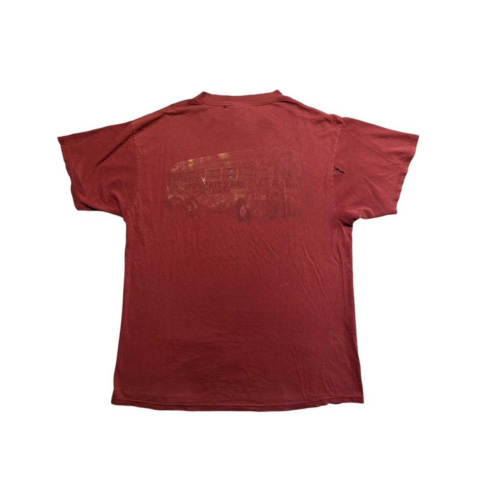 1998 Limp Bizkit school bus tee