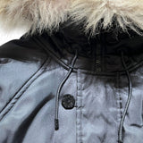 Virgil Human Made coyote fur trim parka