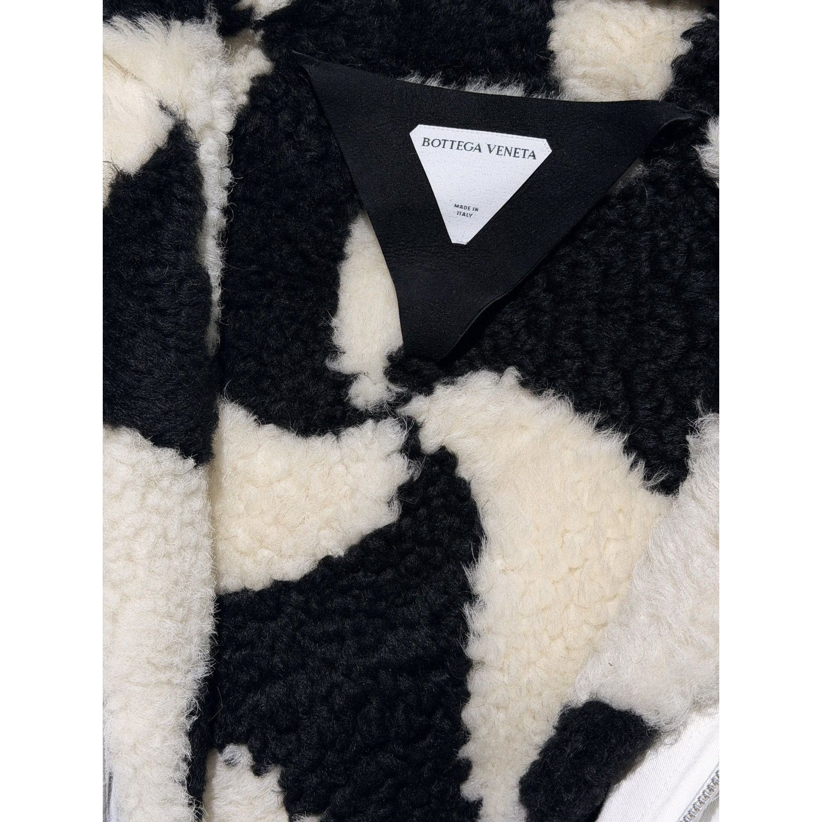 2-in-1 leather and fur parka jacket
