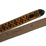 Ostritch studded belt