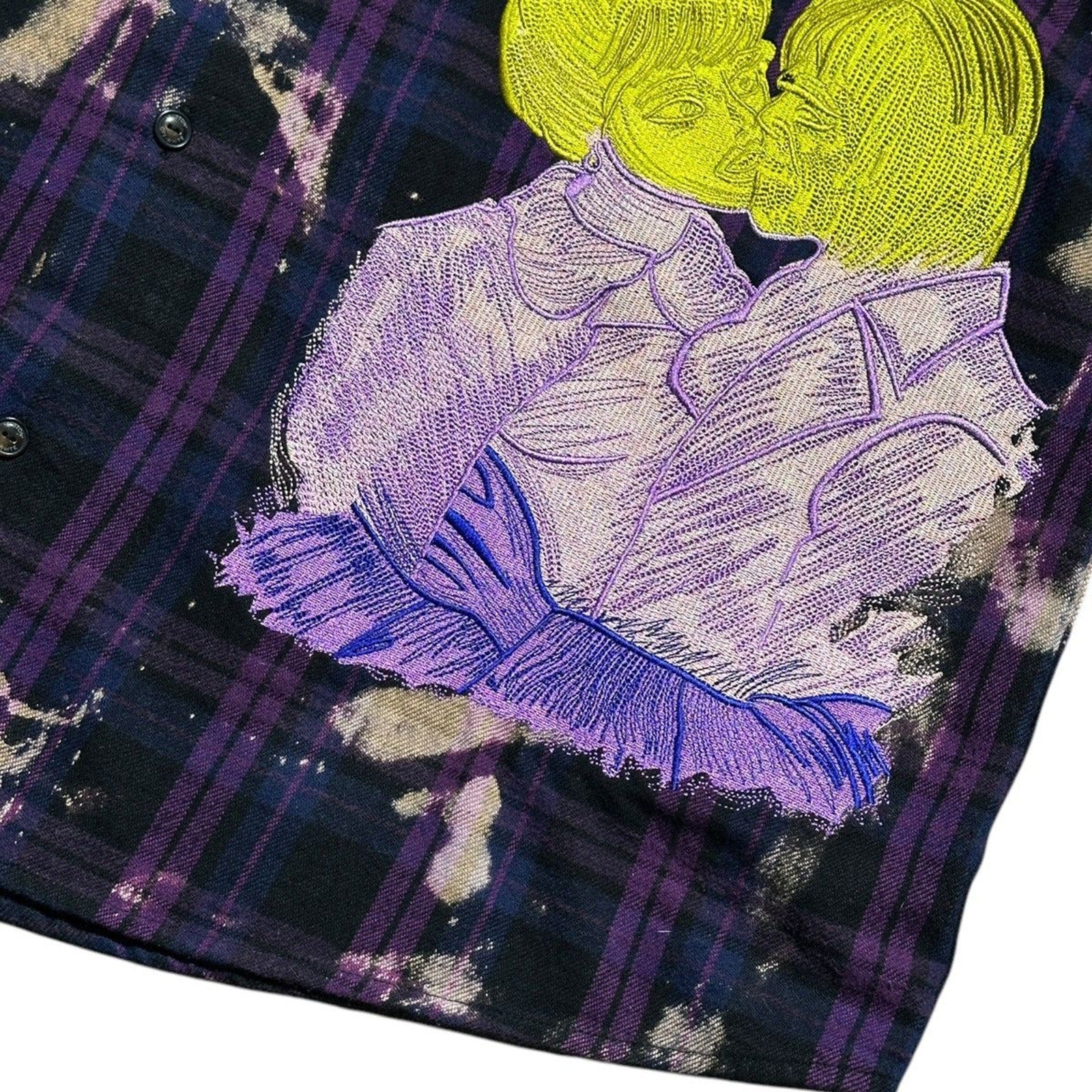 Murder bravado Crystal plaid flannel