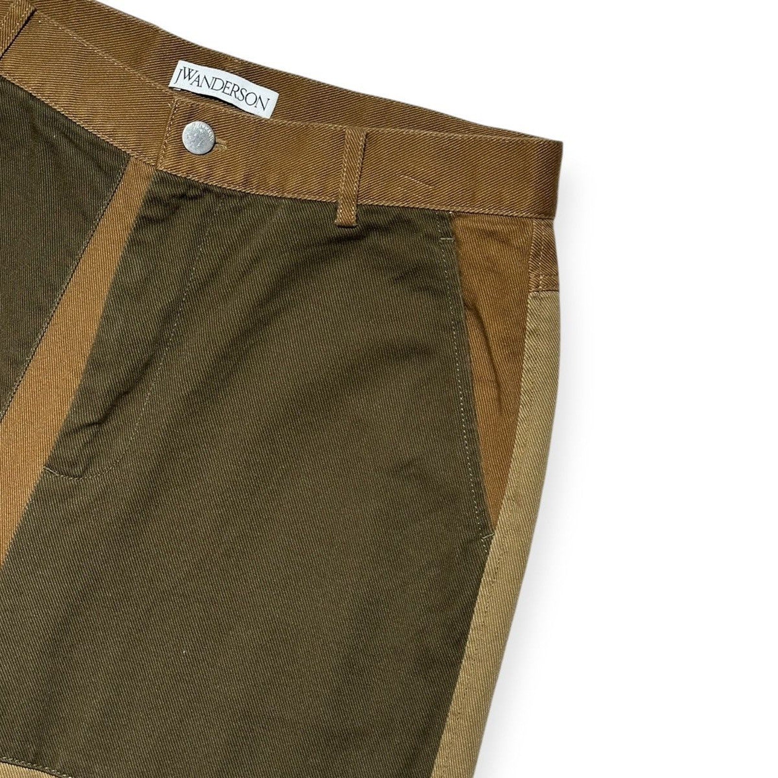 Patchwork two tone cargo